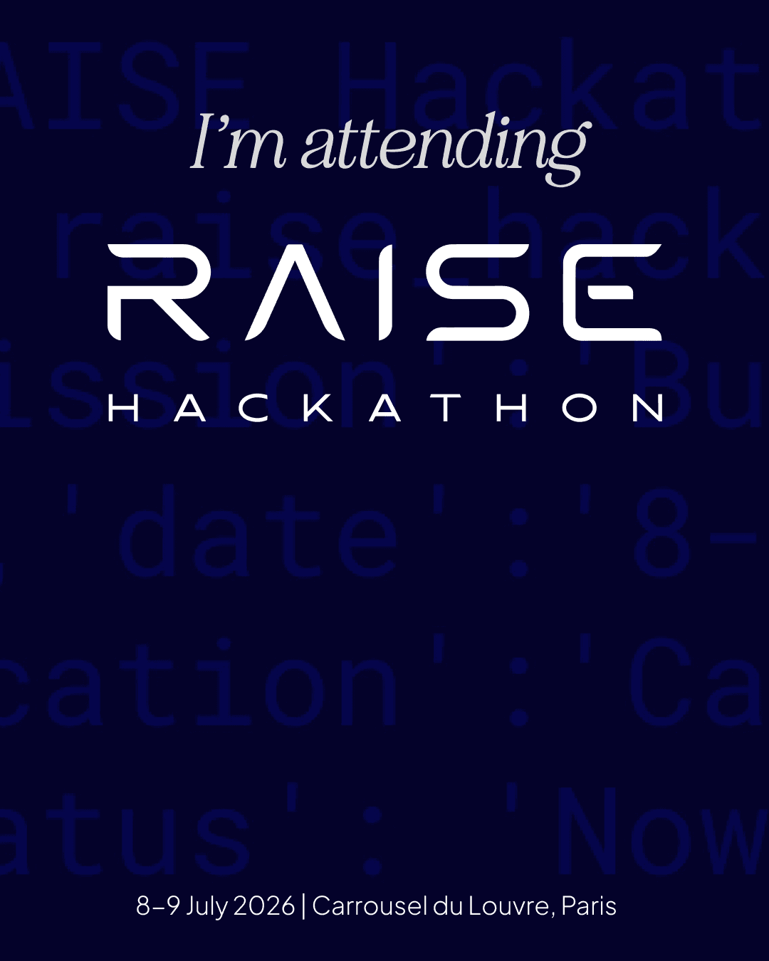 RAISE Hackathon